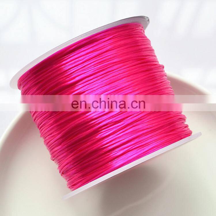 colored crystal elastic strings