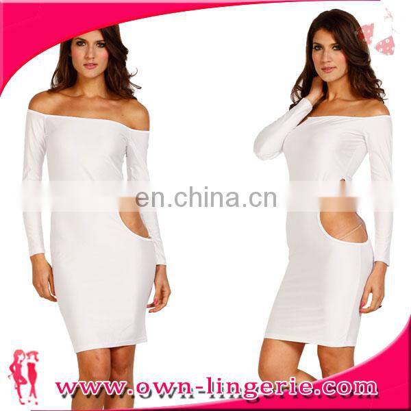 fashion long sleeve club bandage women sexy dress