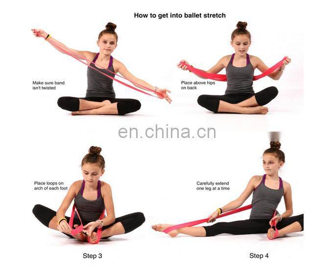 Wholesales Bodybuilding Ballet Stretch Band for Dance & Gymnastics Training