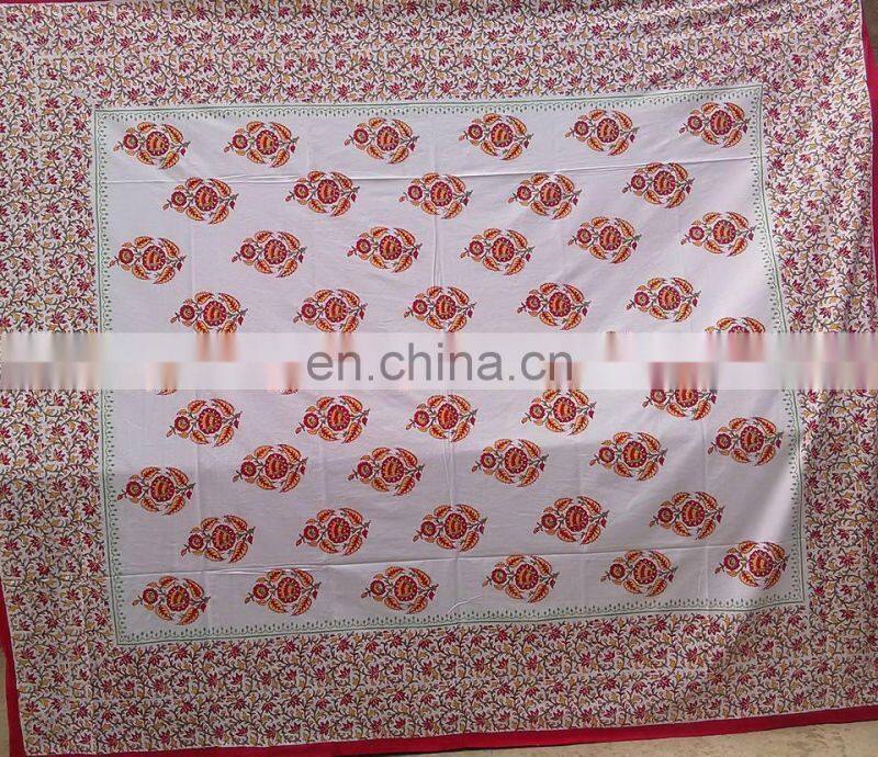 Best sale high quality pretty elegant colorful wholesale indian printed bedsheets