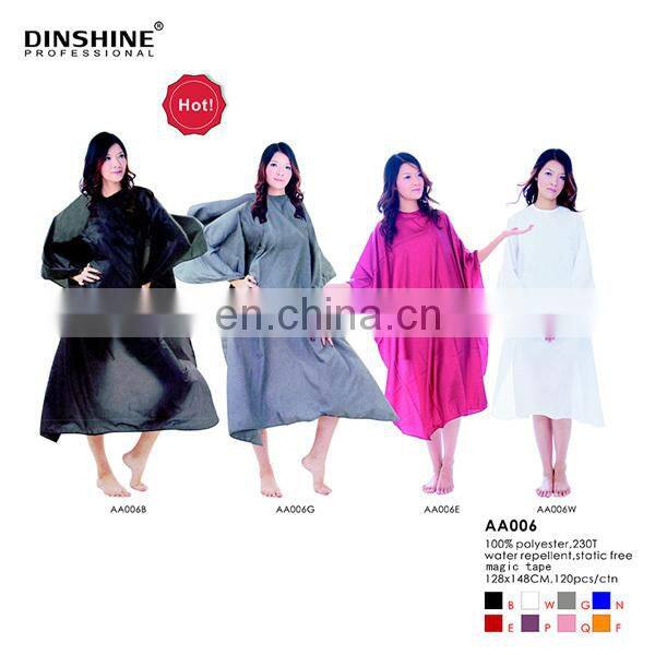 Professional custom printed salon cape for hairdressing
