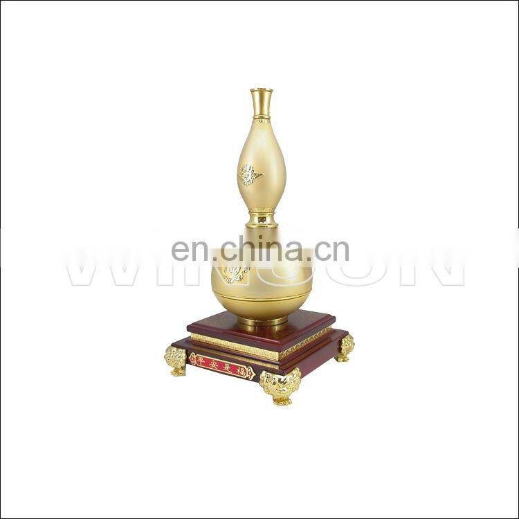 Elegant metal souvenir as table decoration