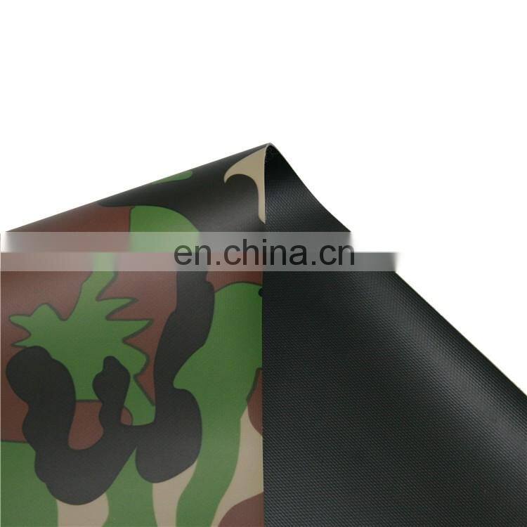 1250g/m2 Tent Reinforced PVC Camouflage Tarpaulin