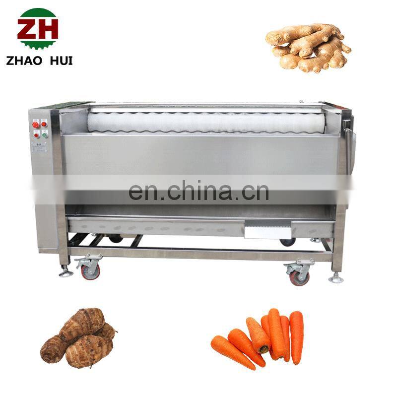 commercial potato peeler machine ginger washing and peeling machine root vegetable peeler and washer machine