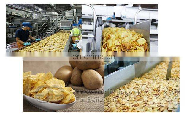 Factory Price Full Automatic Sweet Frozen French Fries Frying Processing Line Plant Potato Chips Making Machine for Sale