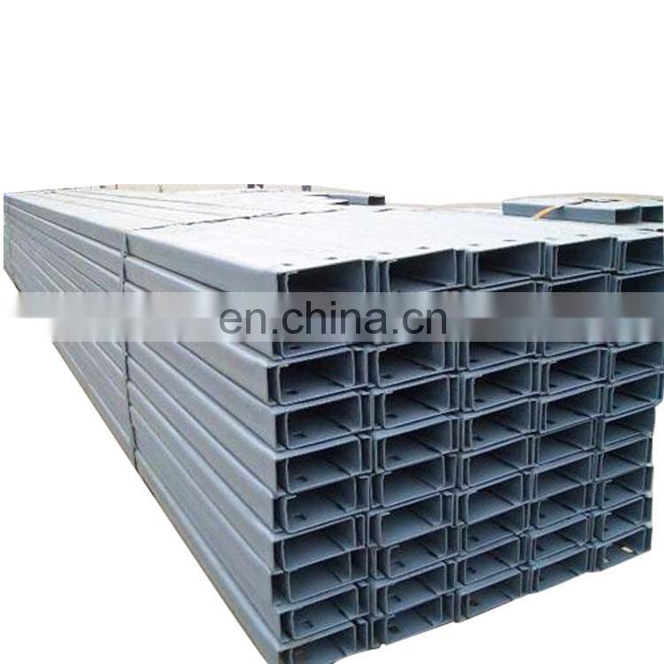 Factory high quality galvanized metal construction c purlins