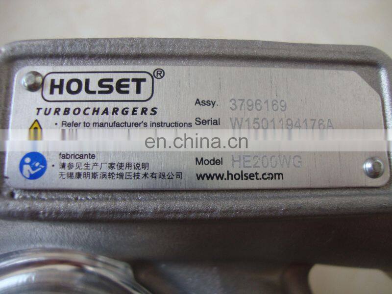 Foton ISF2.8 ISF3.8 turbocharger 2834188 Diesel engine parts HE211W turbocharger 3773122 2834188