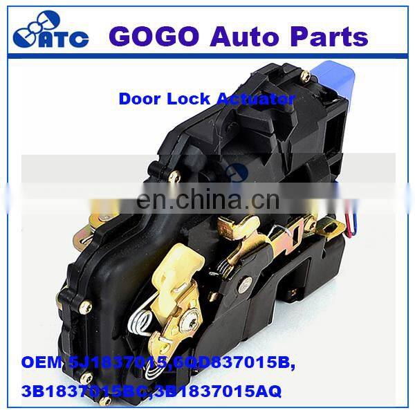 GOGO Door Lock Actuator FOR Skoda OEM 5J1837015,6QD837015B,3B1837015BC,3B1837015AQ