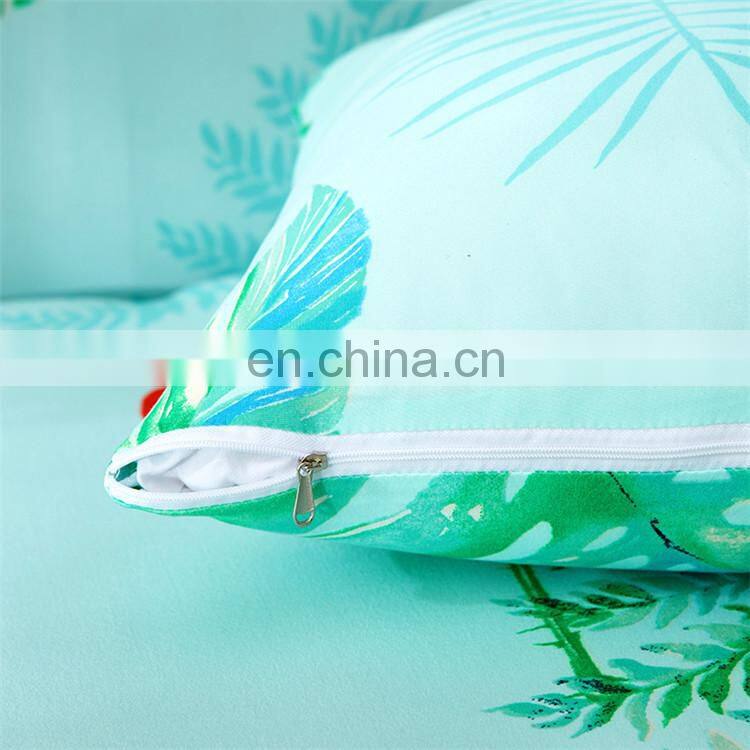 Green Flower Stretch Sofa Slipcover Polyester Spandex Fabric Couch Covers Sofa Furniture Protector (2 Seat)