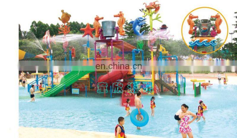 Theme water park aquatic multi slides water slide pump TX-5085D