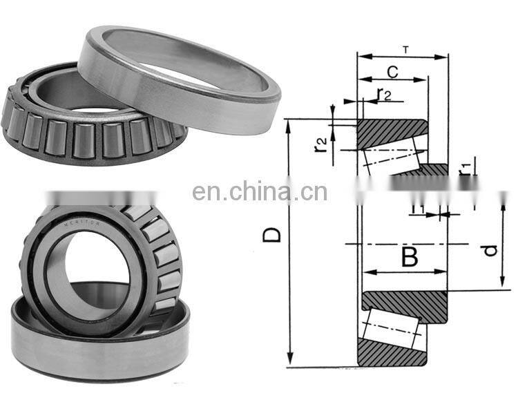 HXHV brand TRB tapered roller bearing LM 29749/710 with size 38.1x65.088x18.034 mm, China bearing factory