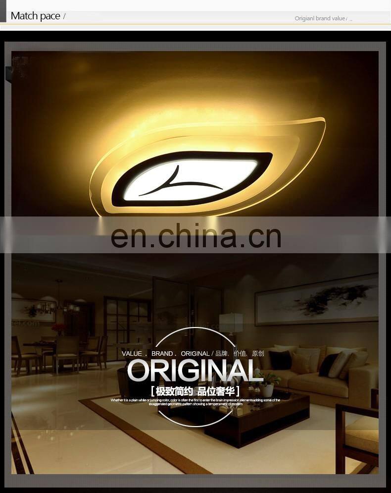 Chinese supplier Creative leaf surface mounted LED ceiling lights