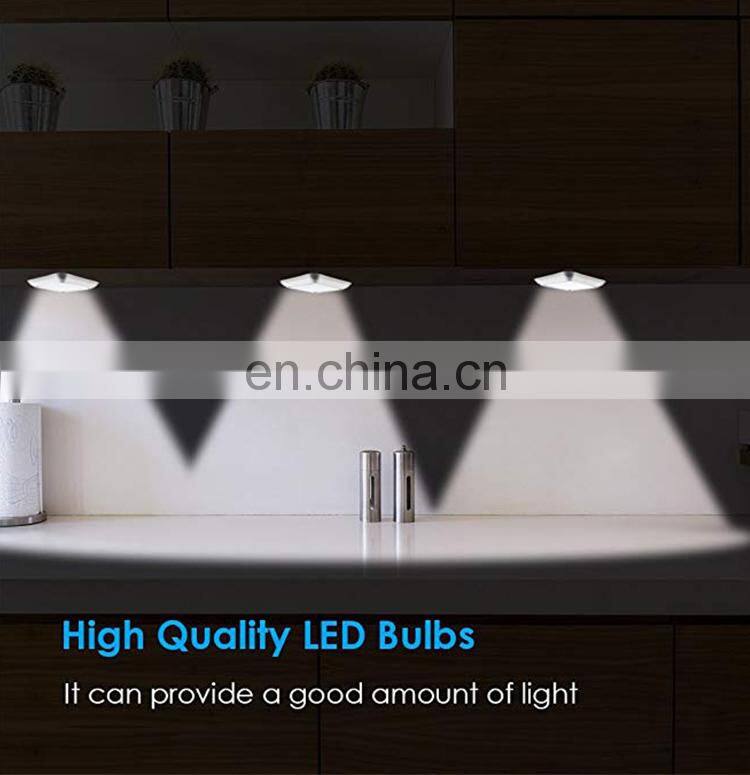 Motion Sensor Closet Lights Battery Operated Stick-on Anywhere Wireless Night Lights for Stairway Closet