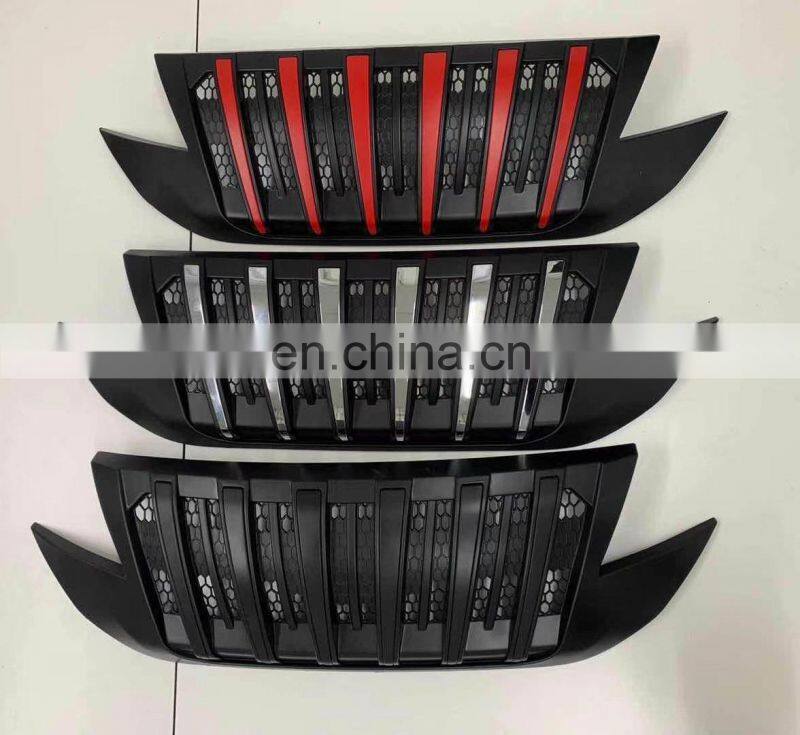 New design Chrome rush front grille for rush 2018+ car front grill new arrival front bumper grille