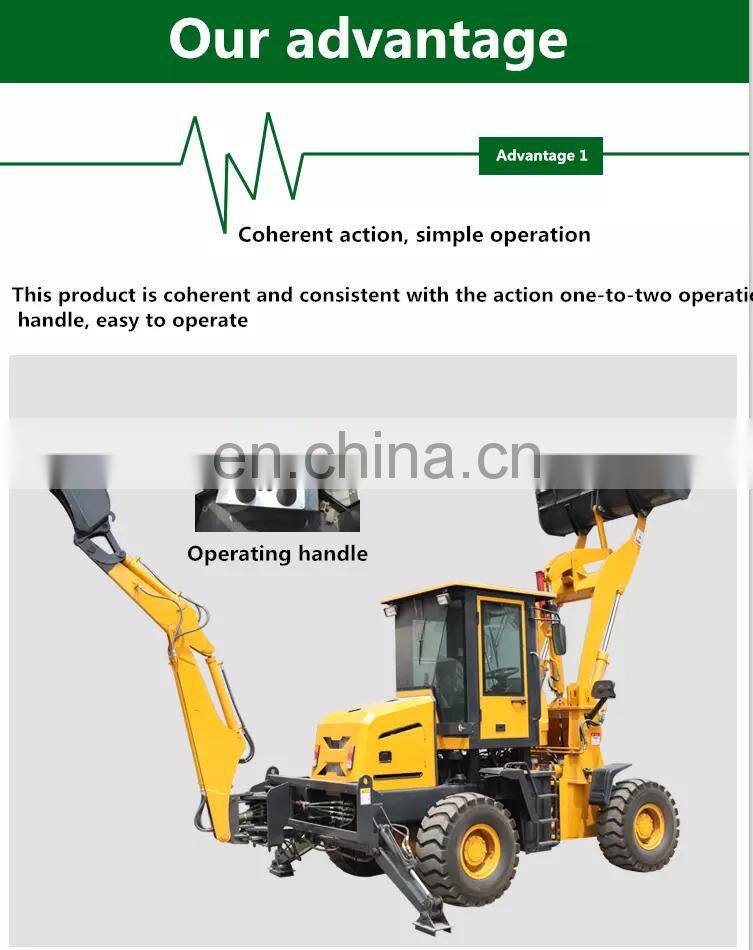 Mini Wheeled Loader and Backhoe