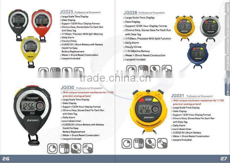 Hot Selling Plastic Digital Analog Stopwatch
