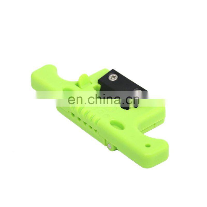 MT-8910-3 cable slitter longitudinal center pipe stripping tool mini small green cable slitter