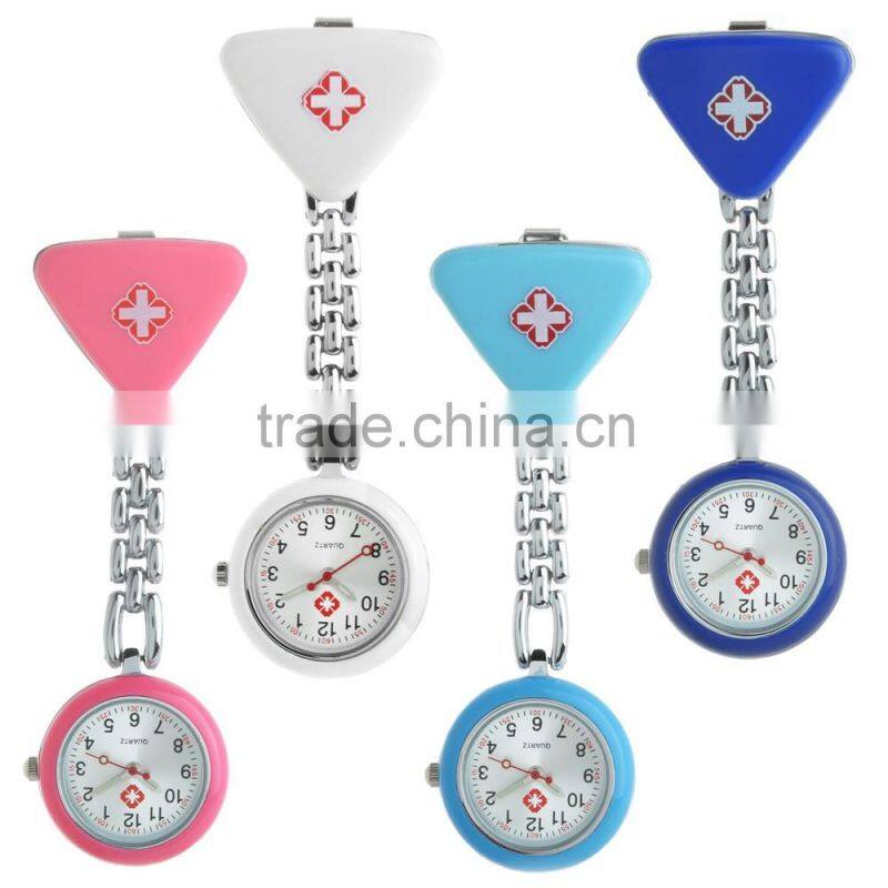 100% factory wholesale Quartz with Clip Vogue nurse watch doctor watch clock pocket watch