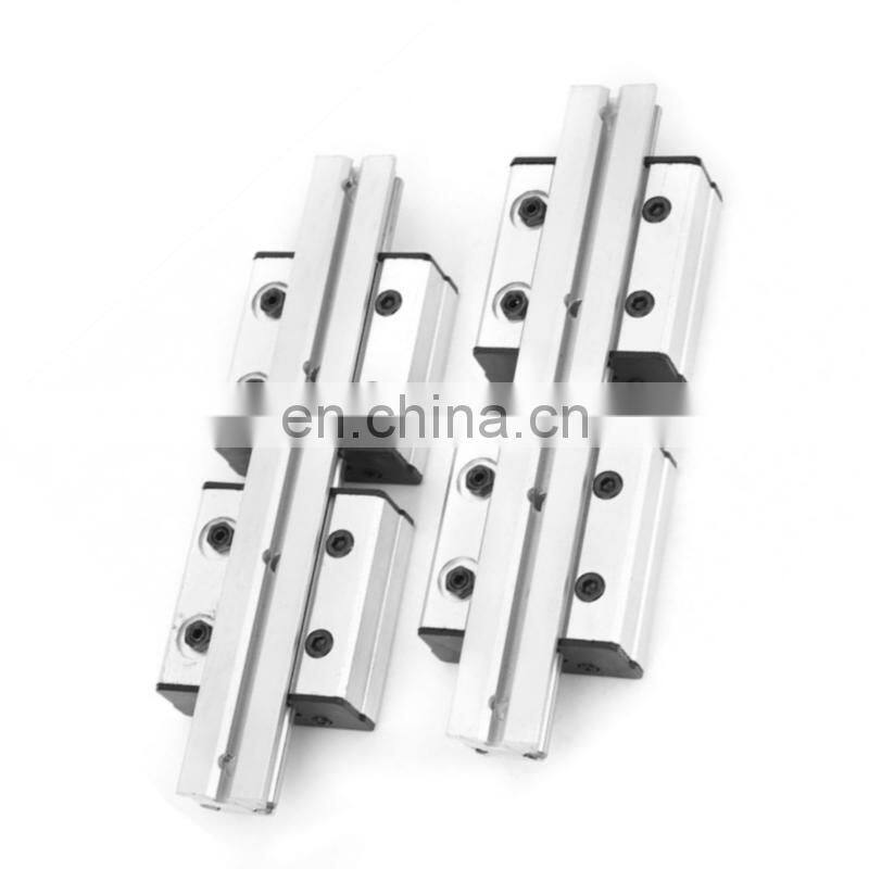 Double axis long life LGD6 LGD8 LGD12 LGD16 linear guide roller slider bearing 18mm linear bearing