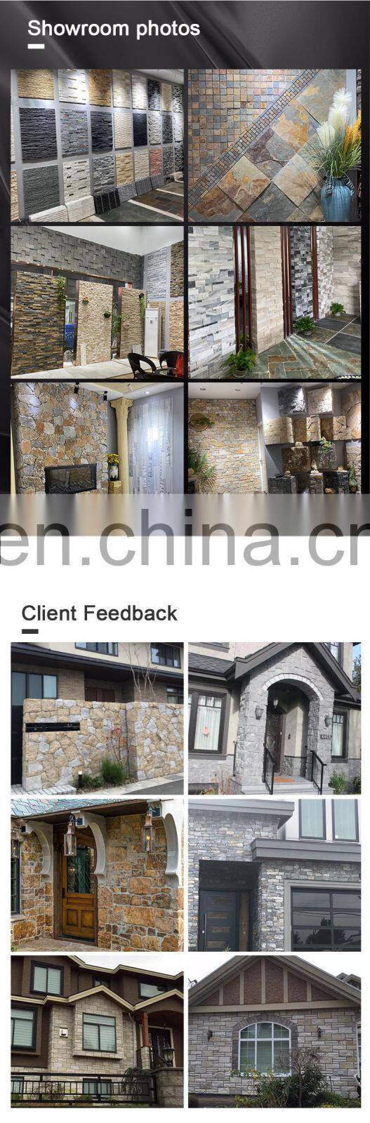 heat resistant hexagonal black basalt paving slate flagstone stones paving slabs stone for drive way