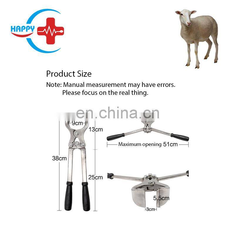 HC-R076 Sheep , Goat Bloodless Castration Burdizzo Castrator , Animal Forceps Castration /Sheep Castration