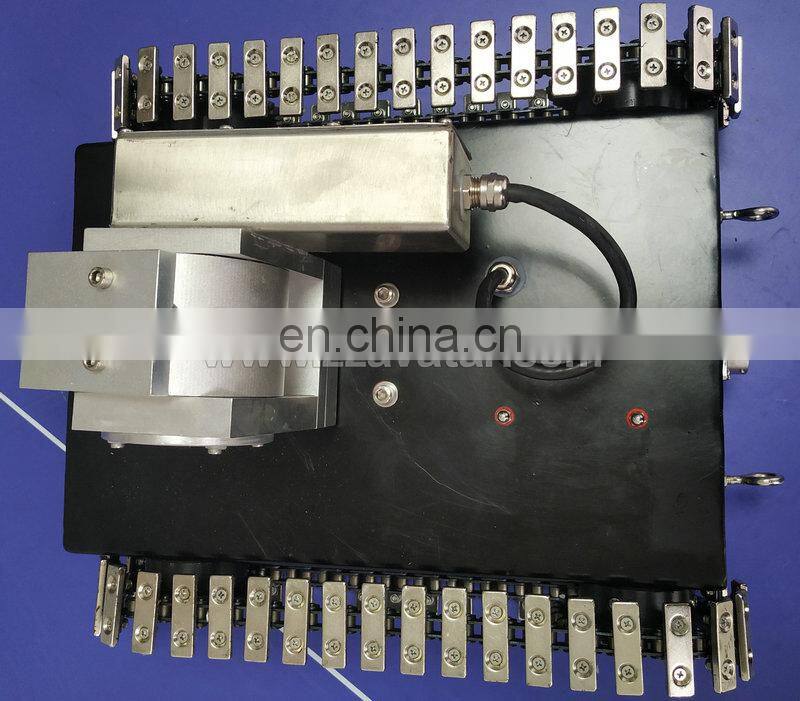 Kitchen grease ventilation robotic duct cleaning machine