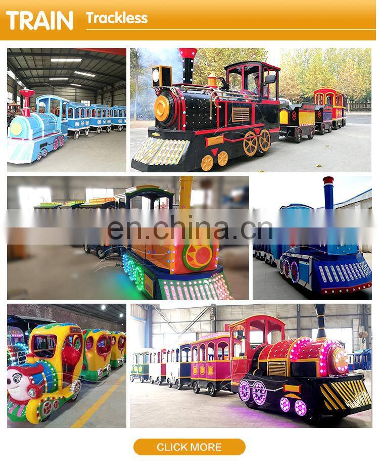 Hot sale thomas trackless train kiddie rides tourist park trackless train for sale
