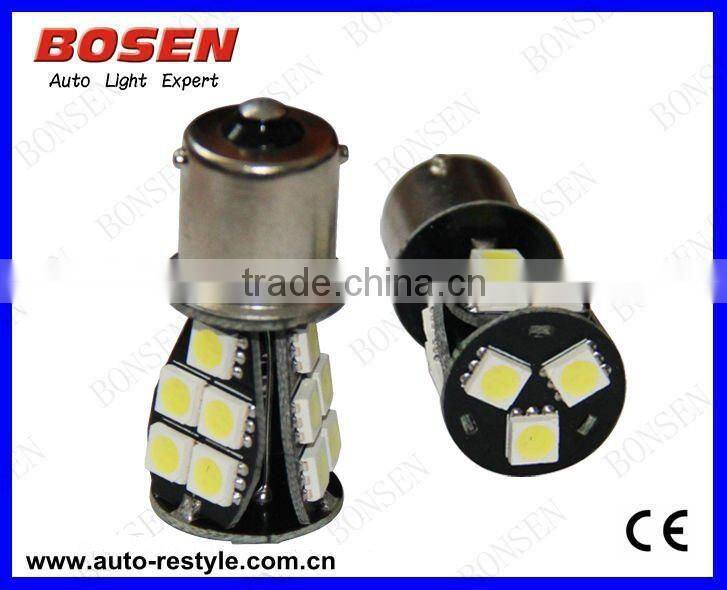 BA15S BA15D BAY15D BAU15S 1156/1157 18SMD Auto LED Turn Lamp with Unique Design