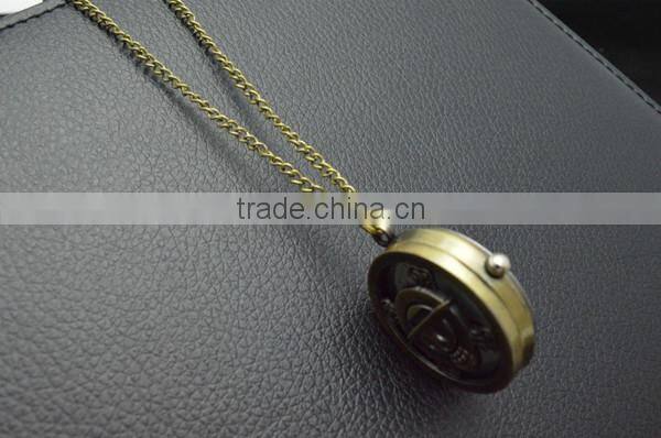 Alibaba in Dubai retro coin pocket watch eagle/skeleton pattern coin watch