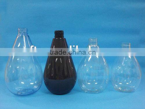 empty plastic PET juice bottle with aluminum cap