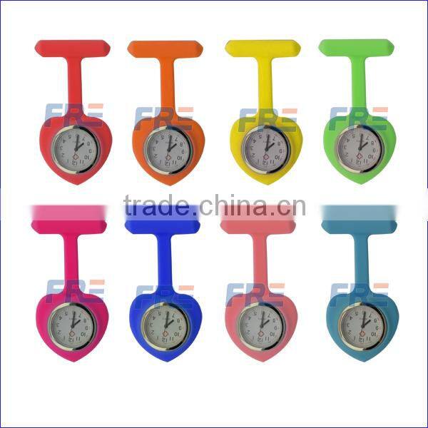 2014 hot sell watch for nurses,silicon nurse watch band