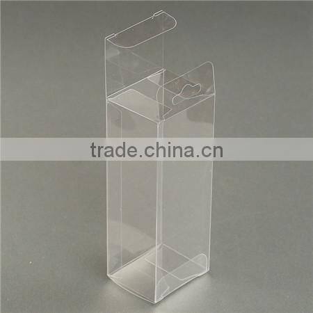 trade assurance small clear plastic packaging boxes with hinged lid