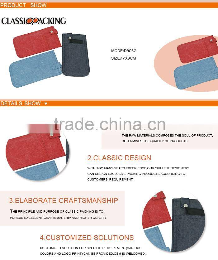 Guaranteed quality proper price custom printed sun glasses pouch