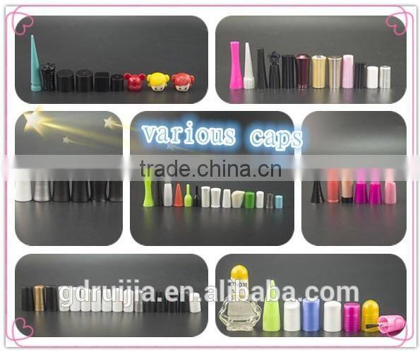 Free sample---clear glass nail polish bottle wholesale from Ruijia