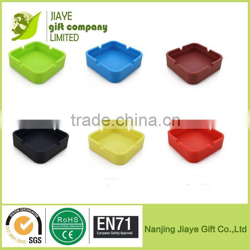 Wholesale Square Silicone Ashtray