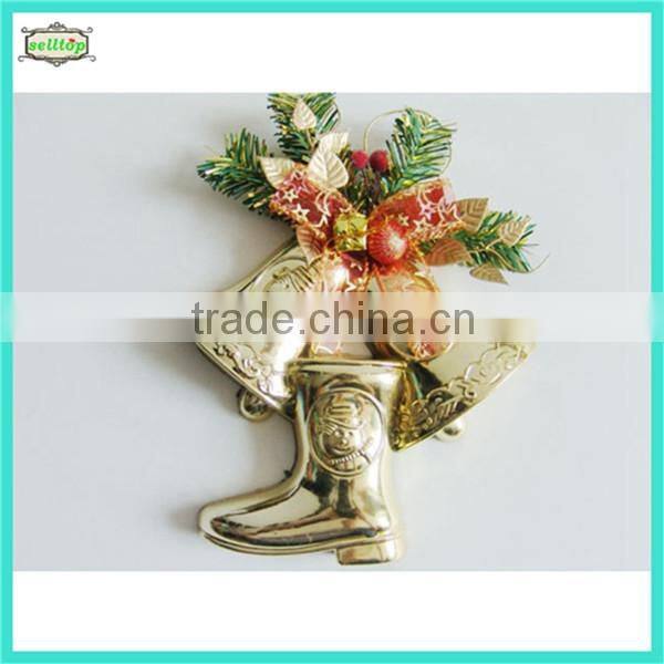 3cm plastic hanging outdoor christmas bell