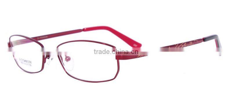 Women eyewear china and new model eyewear frame glasses by memory material