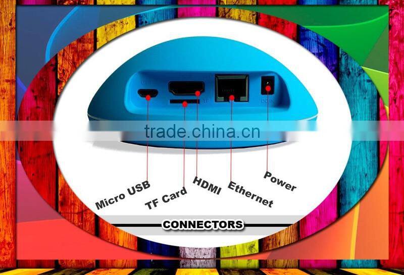 HD iptv box android 4.4 Amlogic S805 Inphic spot i5 balck white blue red colors for US UK AU EU plug best iptv ott box