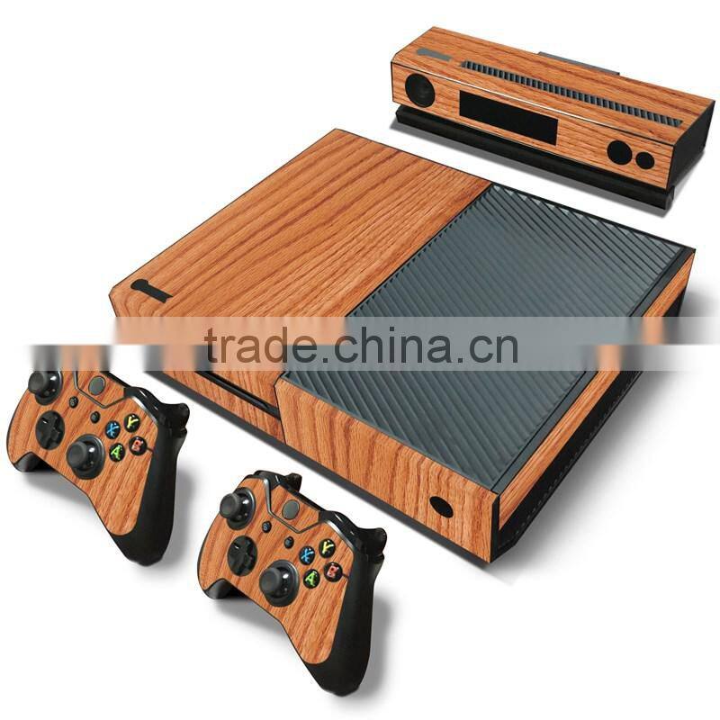 High Quality PVC Vinyl Decal For Xbox One Console Sticker With 2 Controller Decal