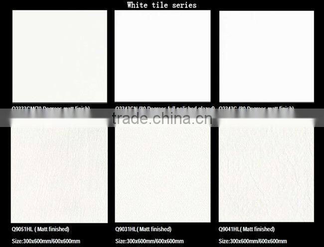 Polished super white porcelain