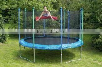 Fashion Single Bungee Jumping trampoline with Safety Net
