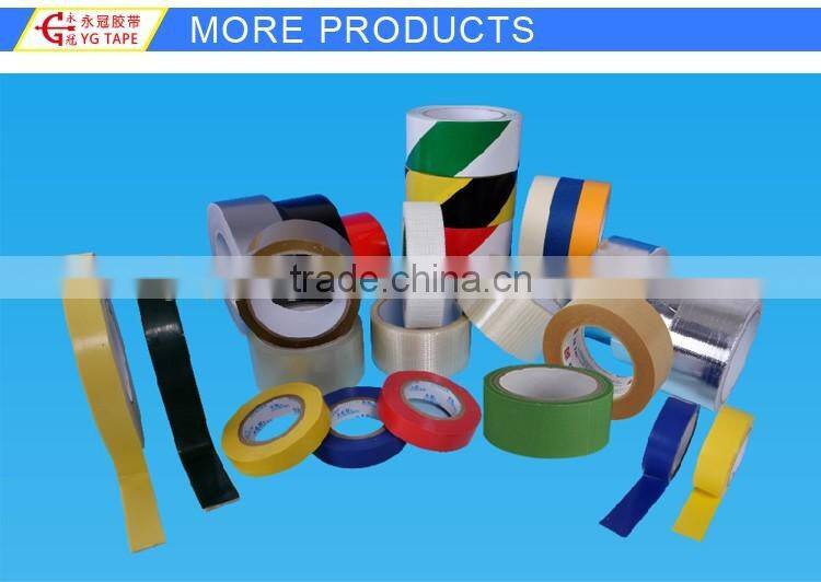 YG TAPE Premium Quality Matt / Glossy Black Rubber Based Adhesive PVC Electrical Insulation Tape