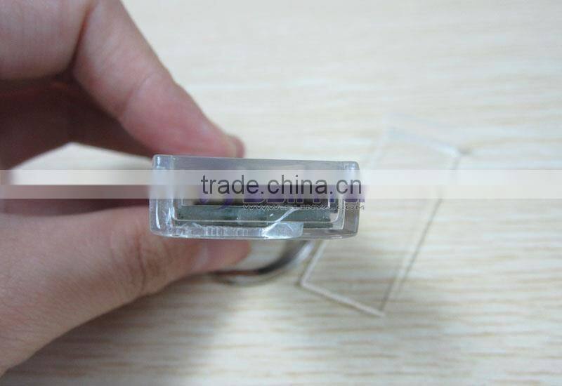 Car Brand Logo Flash Solar LCD Keychain