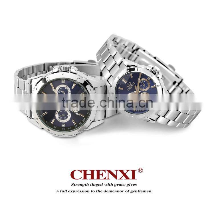 Guangzhou famous watch brand Curren similar stainless steel watch for OEM and wholesale 019AMS