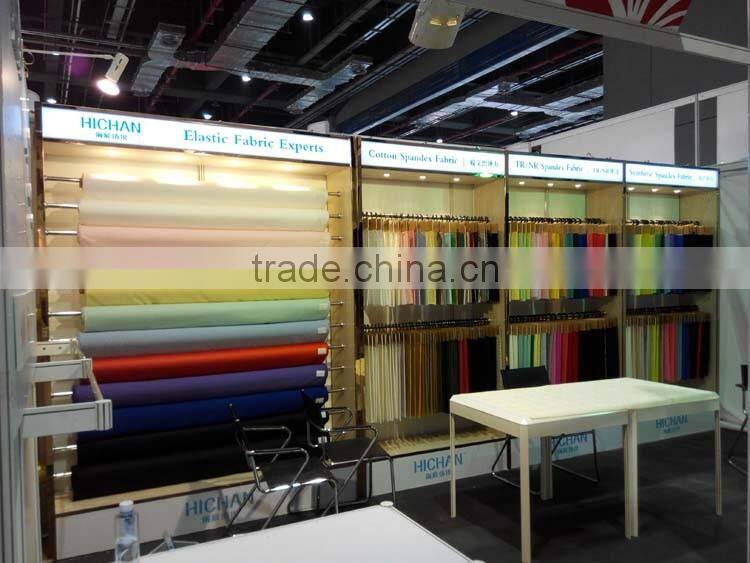 63% Polyester, 33% Rayon and 4% Spandex TR Fabric 380gsm 40S/2TR+40DSP 129*94