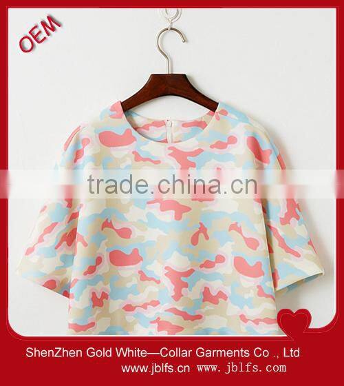lady stylish chiffon shirt