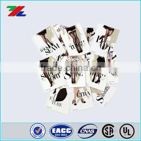 Factory price silk stockings packaging card