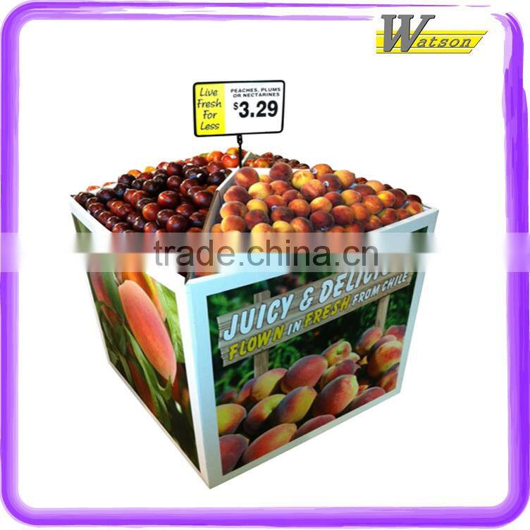 cookies and biscuit packaging in tin box Cardboard Dump Bin Rack