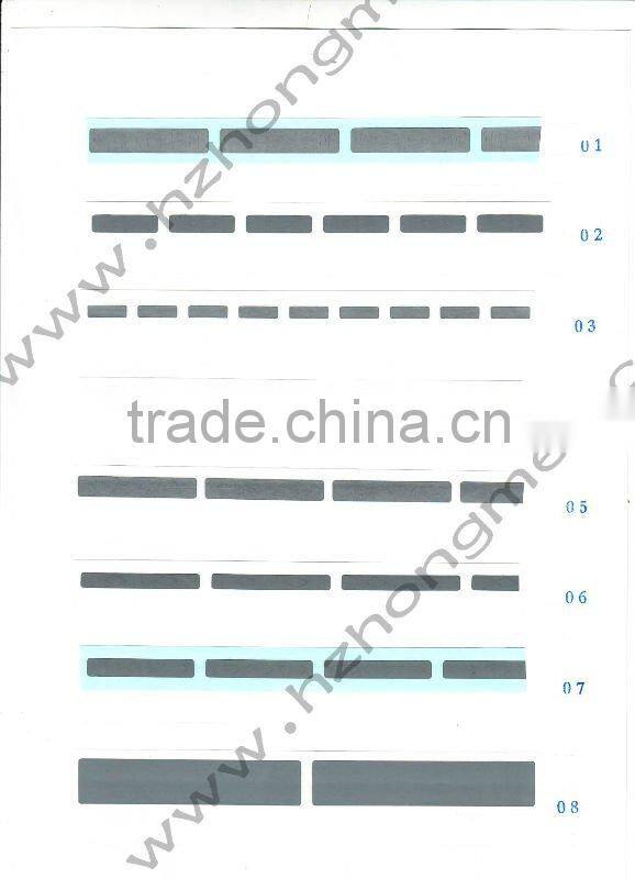 hot sale Silver scratch off label,card material