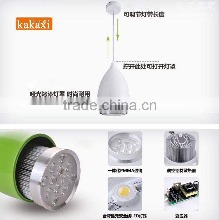 Cup LED Pendant Light 5W 7W Bar Art chandelier Creative Dining Room LED Droplight